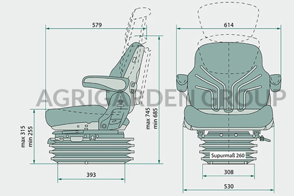 Sedile Grammer MSG 95g/721