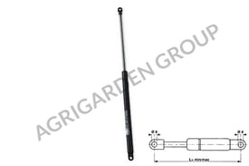 Pistoncino molla a gas per lunotto e vetro posteriore per trattore