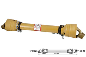 Albero cardanico Eurocardan 2 x 800