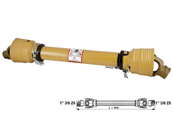 Albero cardanico Eurocardan 4 x 1300