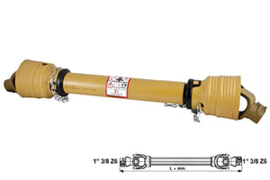 Albero cardanico Eurocardan 6 x 1500