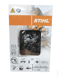 Catena originale stihl 52 maglie passo 3/8 spessore 1,3mm per barra