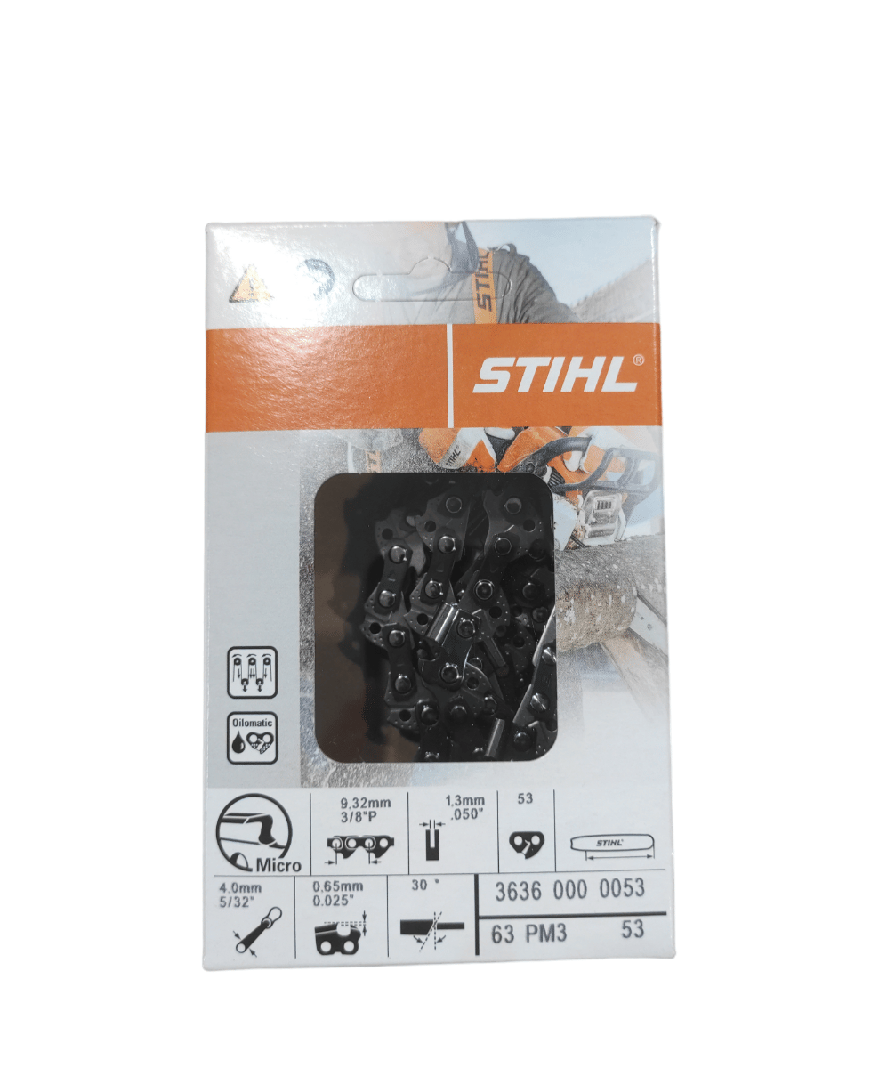 Catena originale stihl 53 maglie passo 3/8 spessore 1,3mm per barra