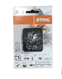 Catena originale stihl oilomatic 63pm3, 56 maglie 3/8"p, spessore 1,3 mm per barra, spranga da 40 cm