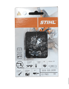 Catena originale stihl oilomatic 63pm3, 56 maglie 3/8"p, spessore 1,3 mm per barra, spranga da 40 cm