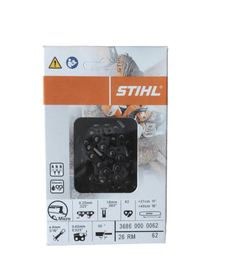 Catena originale stihl 62 maglie passo 325" spessore 1,6mm per barra da 40cm