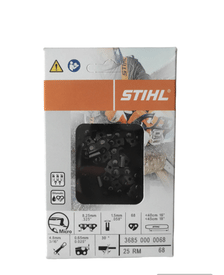 Catena originale stihl 68 maglie passo 325" spessore 1,5mm per barra da 45cm