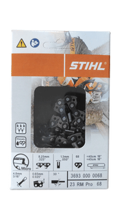 Catena originale stihl 68 maglie passo 325 spessore 1,3mm per barra 45cm
