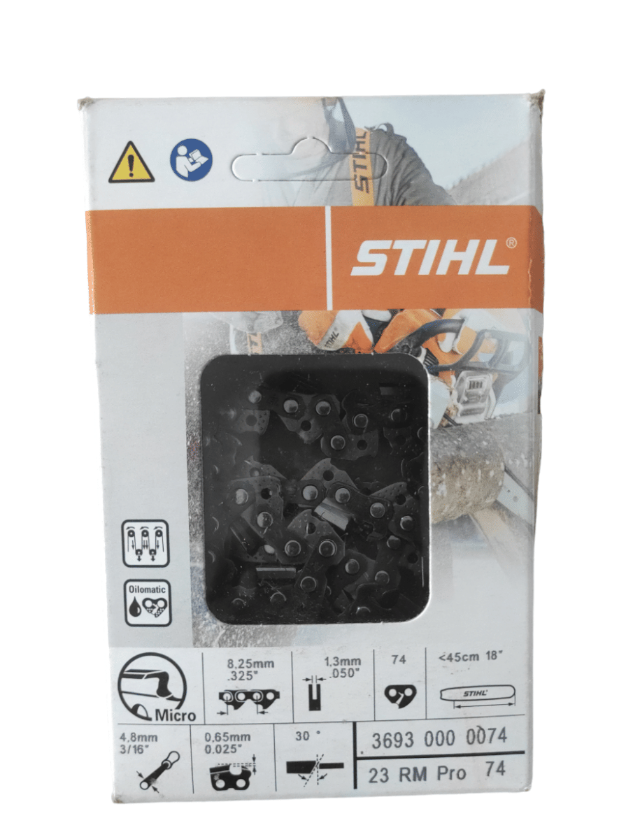 Catena originale stihl 74 maglie passo 325 spessore 1,3mm per barra 45cm