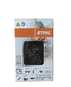 Catena originale stihl 76 maglie passo 325" spessore 1,5mm per barra da 50cm