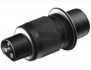 Spina giunto 3 Poli 12/24V 2x25A + 1x5A