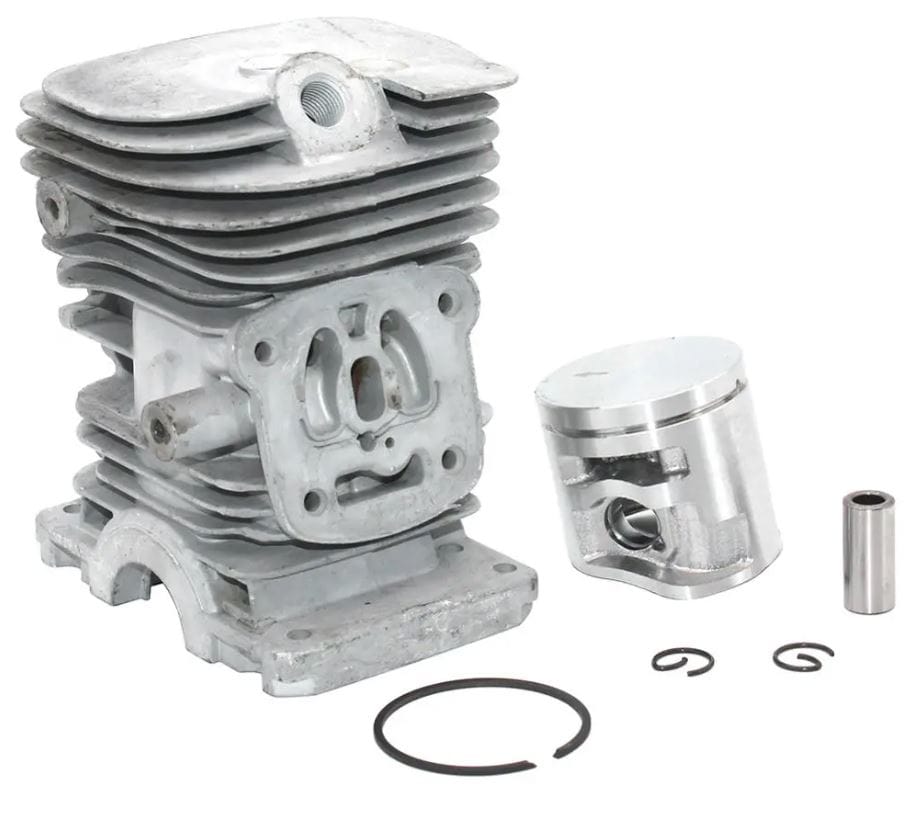 Cilindro con pistone Ø 37 mm originale Stihl per motosega MS 170 2-MIX