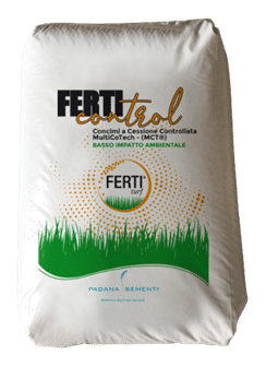 Concime minerale granulare NPK Padana Sementi FERTI CONTROL ADVANCE sacco da 25 KG