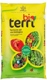 TerraBrill Terriccio biologico TERRI BIO sacco da 70lt per uso universale.