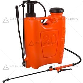 Pompa zaino a pressione 20lt Stocker Art 249 arancione da 20 litri con peso da 3094gr.