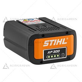 Batteria Stihl AP 300 agli ioni di litio da 227 Wh con indicatore LED