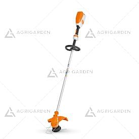 Decespugliatore a batteria Stihl FSA 86 R per uso professionale.