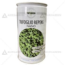 Seme per prato Padana Sementi TRIFOGLIO REPENS NANO MIX lattina da 0,5 KG