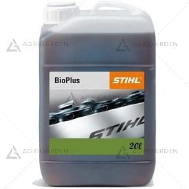 Olio catena BIOPLUS Stihl 20 Lt completamente biodegradabile con eccellente lubrificazione e adesione.