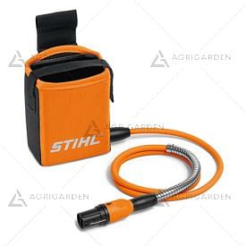 Marsupio AP Stihl con cavo di collegamento per attrezzatura con presa e lunghezza cavo 120cm.