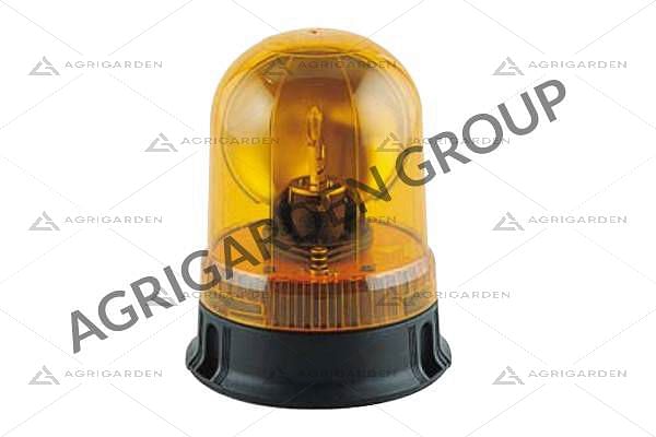 Lampeggiante Cobo CE base magnetica, 12 v, Calotta girofaro arancio per  trattore