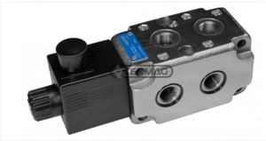 Selettore elettrico a 6 vie serie VS241/F flangiabile