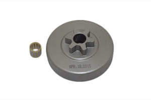 Kit rocchetto pignone campana frizione 3/8 motosega originale Emak