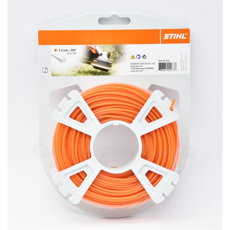 Filo decespugliatore Stihl tondo da 2,4mm e lunghezza 41mt