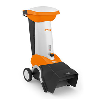 Biotrituratore elettrico Stihl GHE 420 per uso professionale da 3,0kW con diametro di taglio da 55mm.