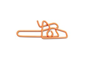 Fermagli da carta "icon" confezione da 20pz