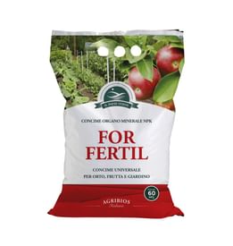 Concime organo-minerale NPK FOR FERTIL in granuli sacco da 5Kg (NPK 7.7.7)