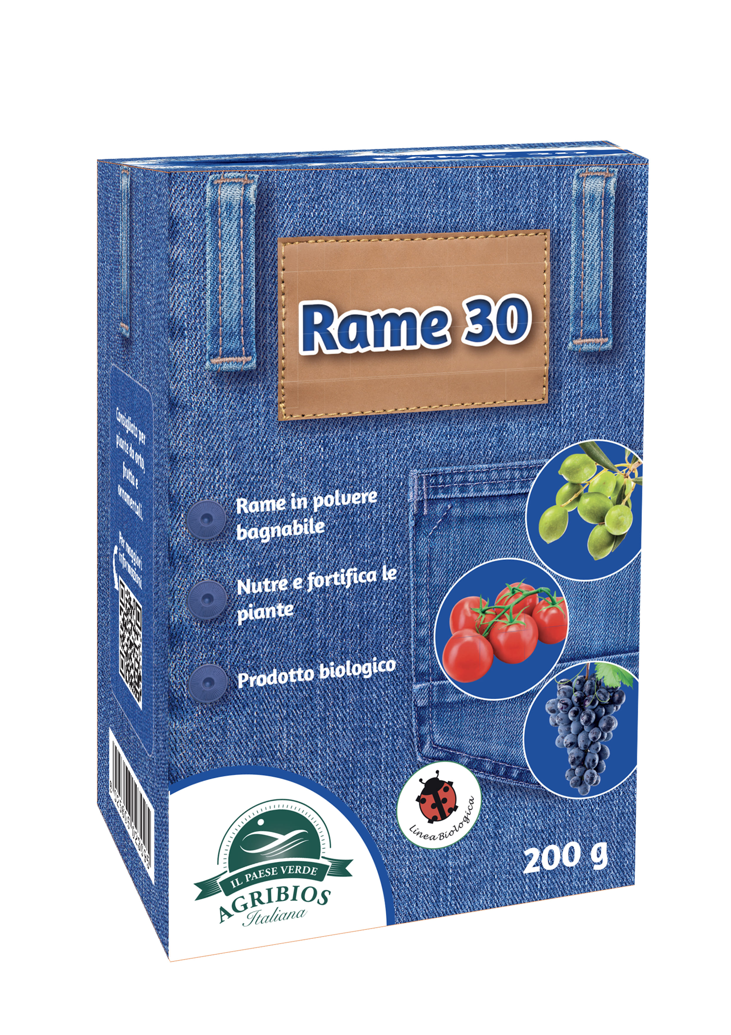 RAME 30 in polvere confezione da 200gr miscela di microelementi Boro 0,2% e Rame 30%.