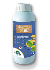 Sapone molle di potassio biologico bottiglia da 1 Lt ideale per sciogliere la melata e potenziare le difese.