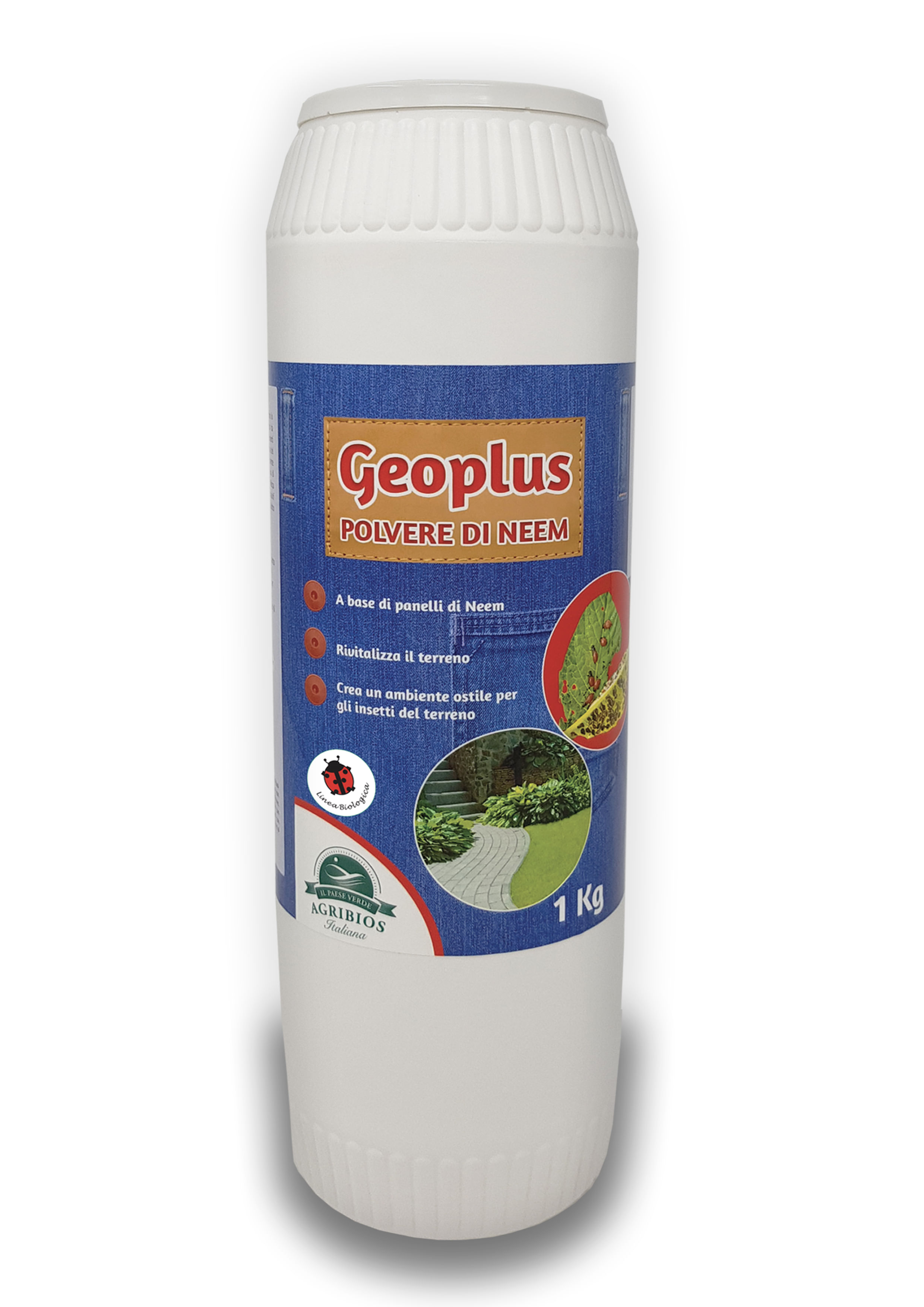 Concime in polvere azotato GEOPLUS Polvere di Neem da 1Kg.