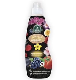 KING Energizzante bottiglia da 1 Lt, concime organico azotato per sostenere e fortificare le piante .