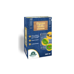 Sapone molle di potassio biologico confezione da 280ml ideale per sciogliere la melata e potenziare le difese.