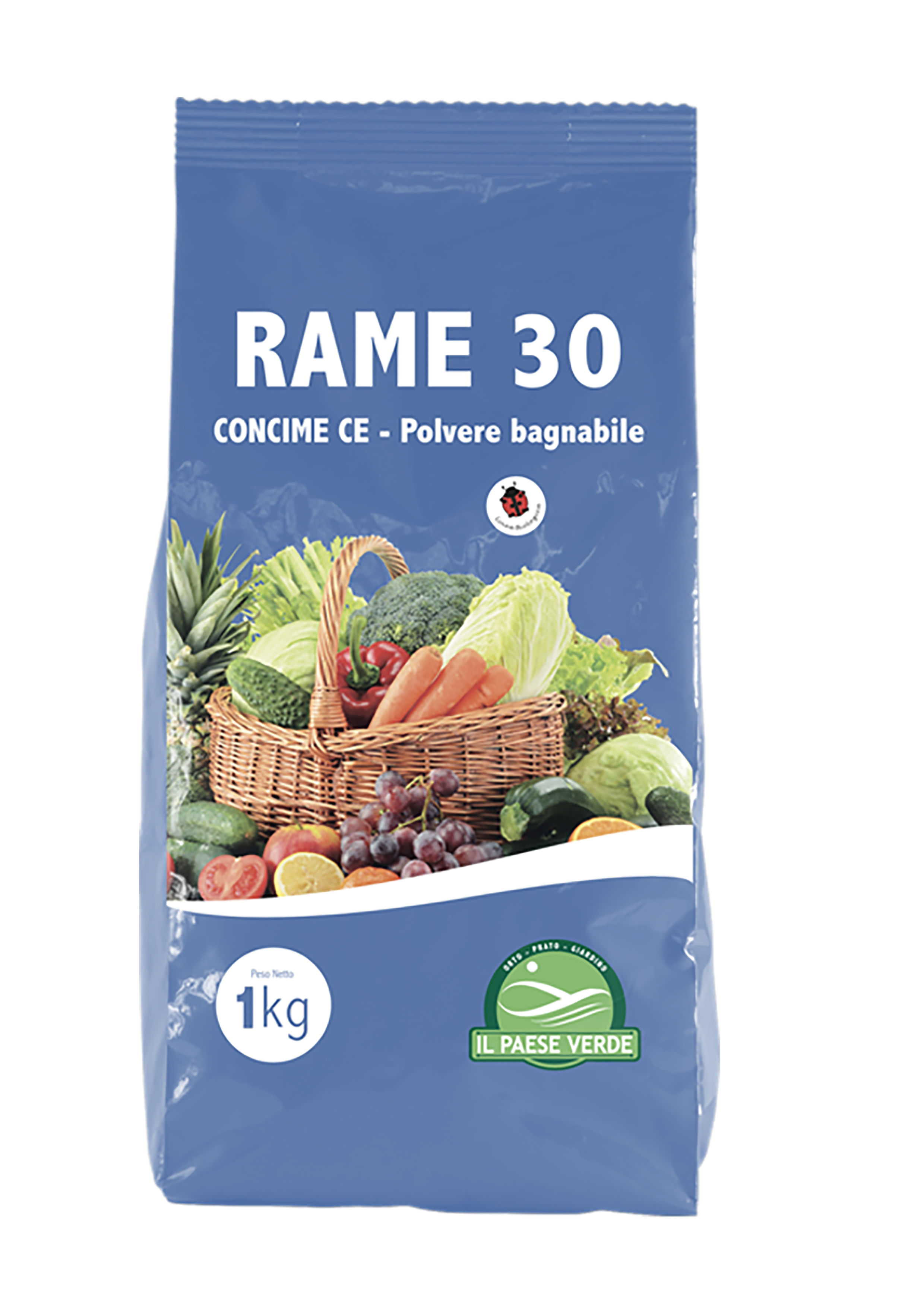RAME 30 in polvere busta da 1Kg miscela di microelementi Boro 0,2% e Rame 30%.