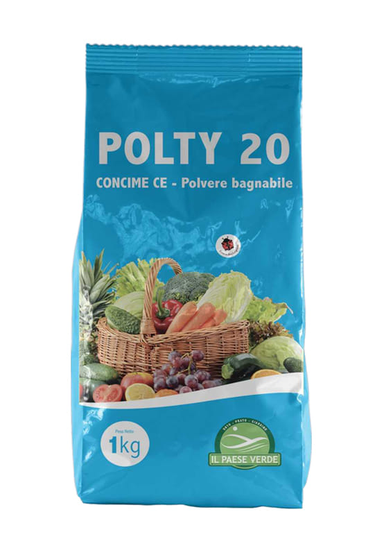 POLTY 20 in polvere busta da 1Kg miscela di microelementi Boro e Rame solfato.