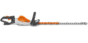 Tagliasiepe a batteria Stihl HSA 130 T della linea PRO per tagli fini e precisi con lama da 75cm.