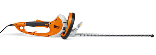 Tagliasiepi elettrico Stihl HSE 61 con impugnatura orientabile e lama da 50cm.
