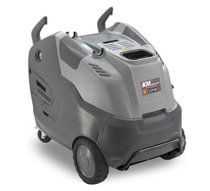 Idropulitrice ad acqua calda COMET KM Classic 3.11 11/120 da 120 bar con portata di 660 l/h.