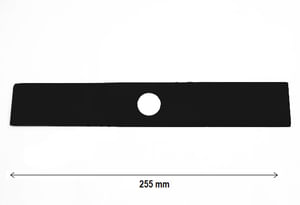 LAMA PER DECESPUGLIATORE LUNGHEZZA 255MM, FORO CENTRA 25,4 MM