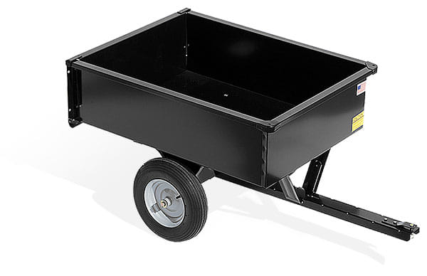 Carrello trainabile MGF LDT1002 con capacità di 340Kg.