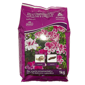 Esca lumachicida granulare LUMAKIDIN 1Kg per piante ornamentali e colture floricole.