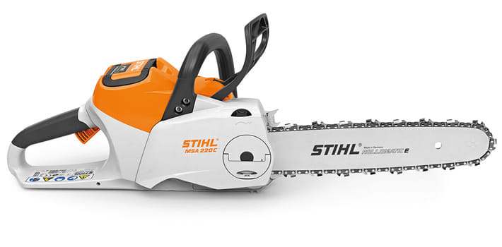 Motosega a batteria Stihl MSA 220 C-B da 3,6 kg con barra da 35 cm