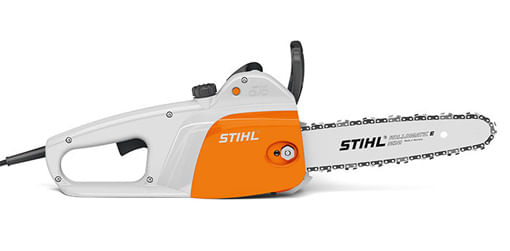 Elettrosega Stihl MSE 141 C-Q da 1,4Kw con barra da 35cm e peso di 4,1Kg.