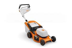 Rasaerba a batteria Stihl RMA 253 T con larghezza di taglio di 51cm.