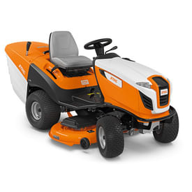 Trattorino rasaerba con raccolta Stihl RT 6127 ZL con motore bicilindrico Briggs&Stratton adatto a superfici fino a 10.000mq.