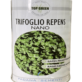 Seme per prato Padana Sementi TRIFOGLIO REPENS NANO MIX busta da 0,1 KG