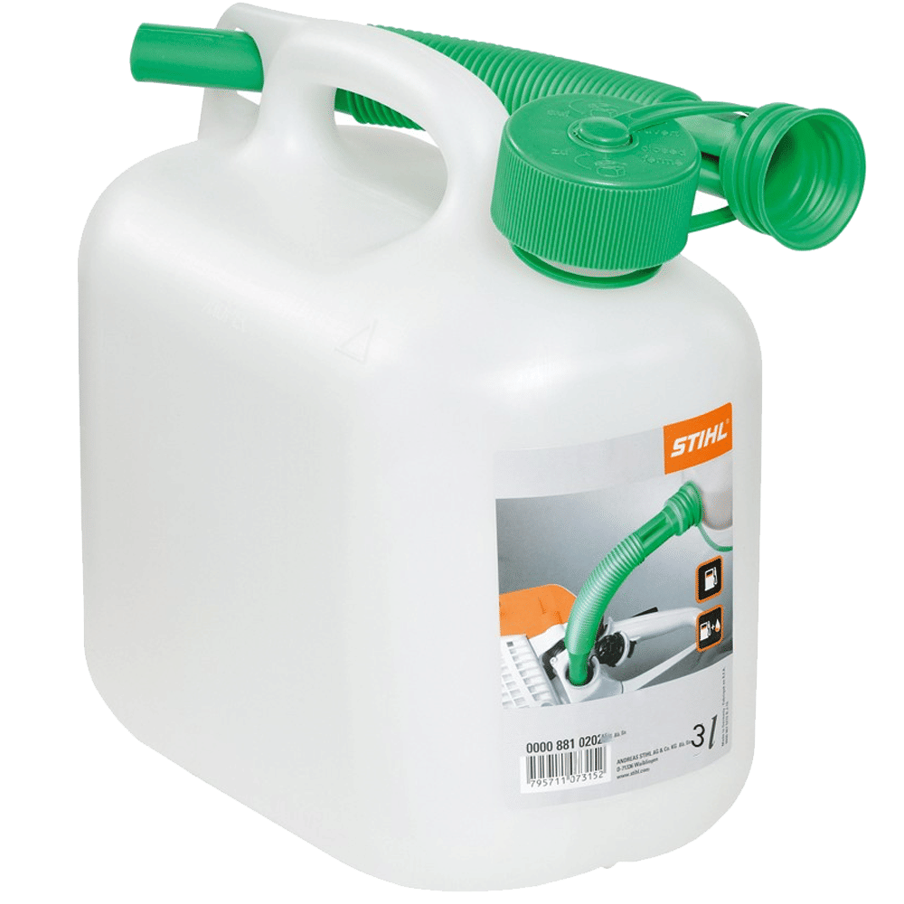 Tanica Stihl 3 litri per benzina trasparente omologata.